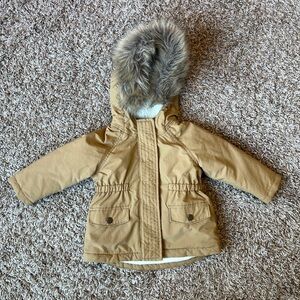 Old Navy Fur Lined Coat